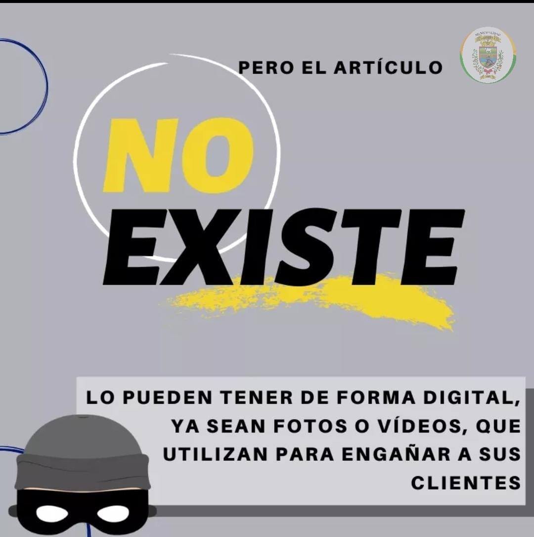 INFÓRMESE Y NO CAIGA EN ESTAFAS